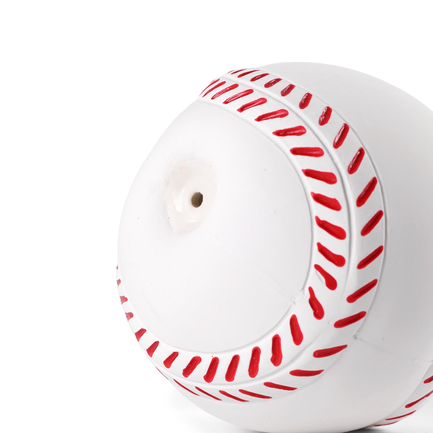 Latex Squeaky Baseball Dog Toy