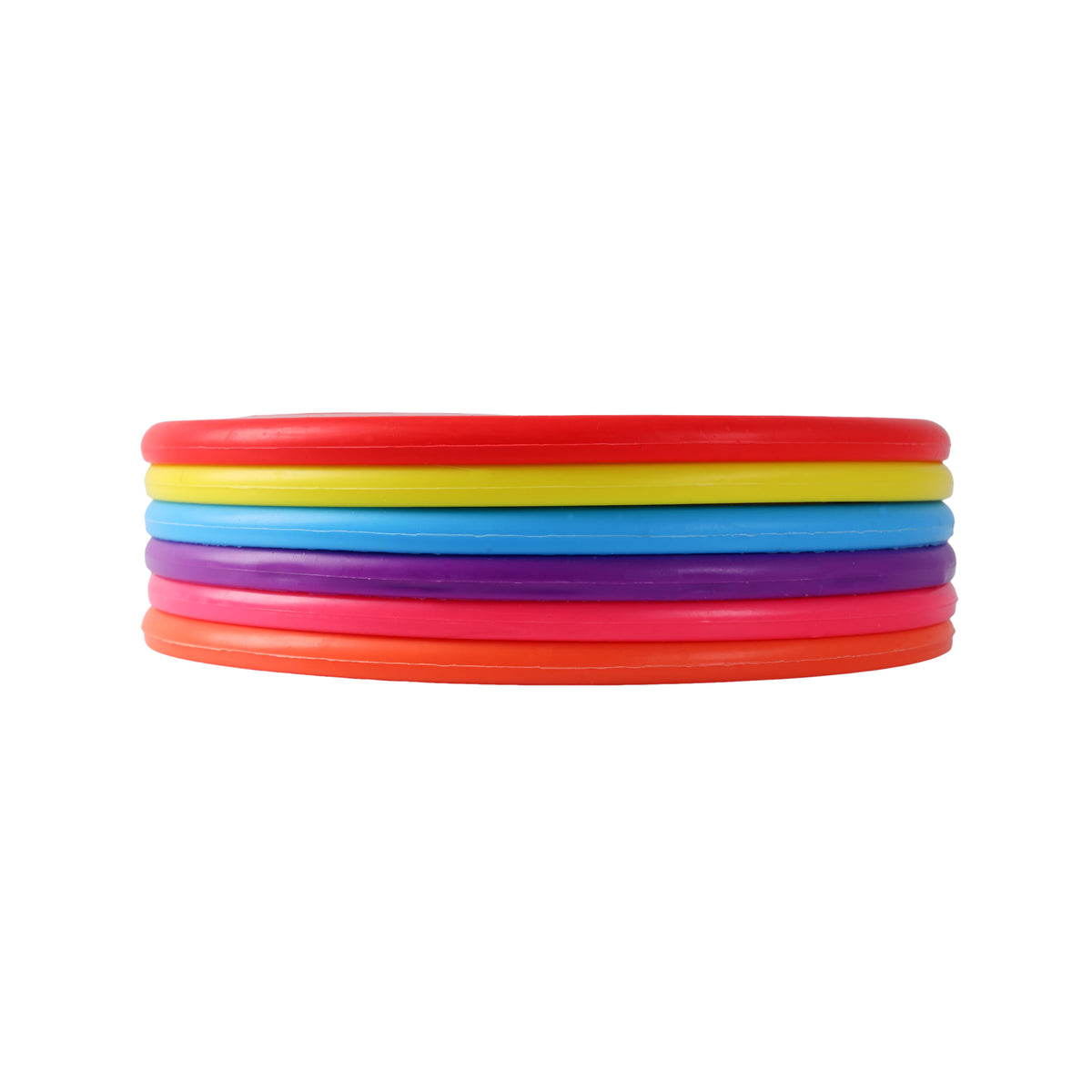 Flexible TPR Soft Frisbee for Dogs 7 Inch Yellow