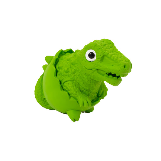 Latex Squeaky Alligator Dog Toy (Green)