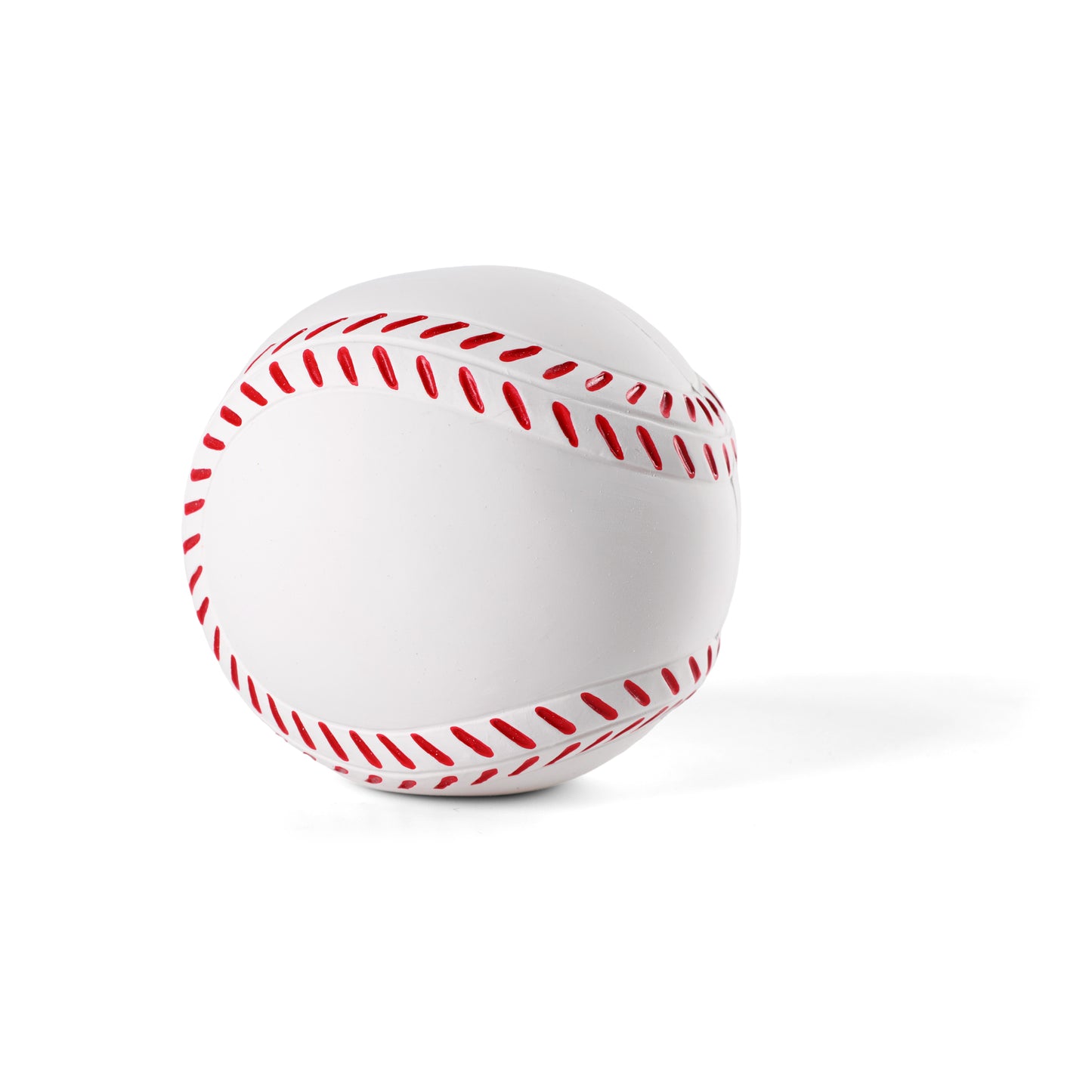 Latex Squeaky Baseball Dog Toy