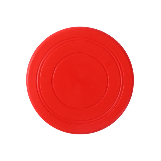 Flexible TPR Soft Frisbee for Dogs 7 Inch Red