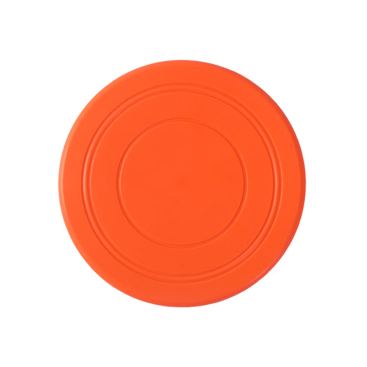 Flexible TPR Soft Frisbee for Dogs 7 Inch Orange