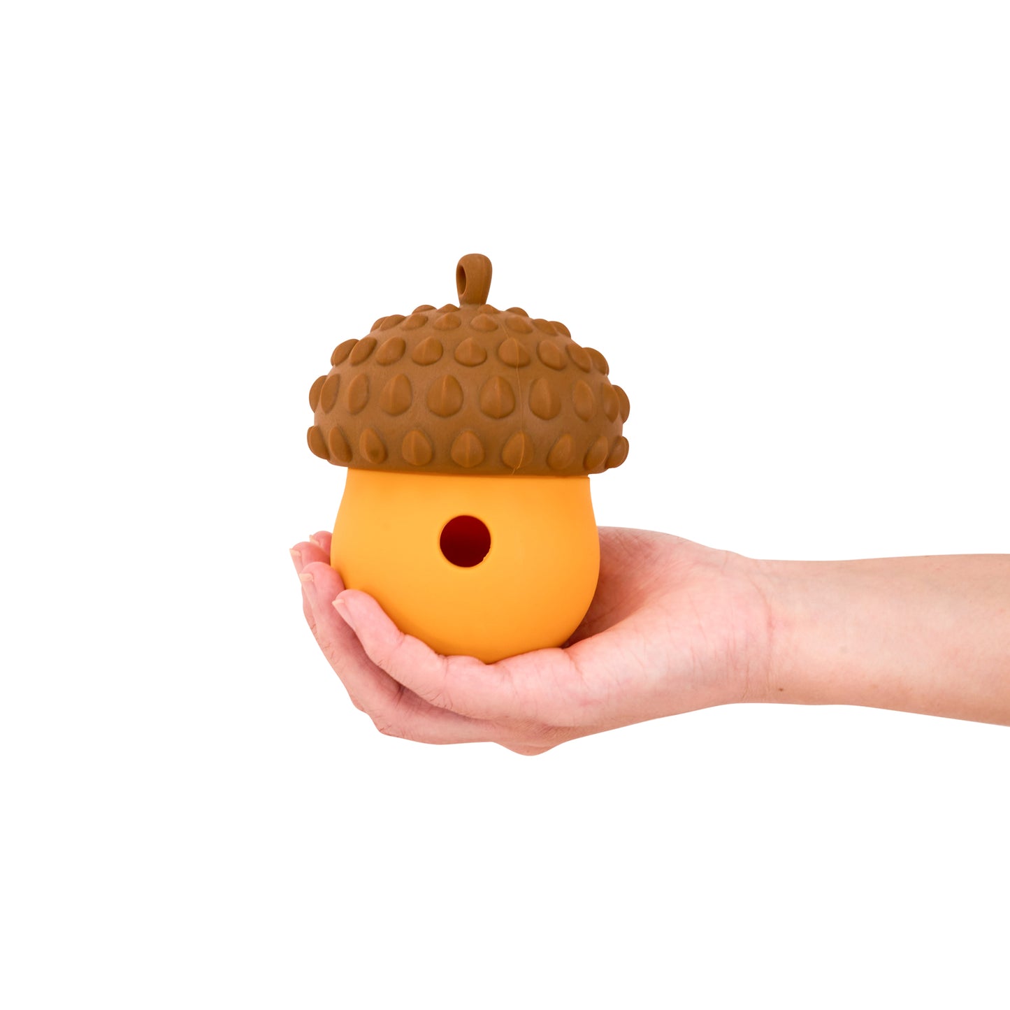 Interactive Treat Dispenser (Brown) - Fun & Rewarding Toy for Dogs