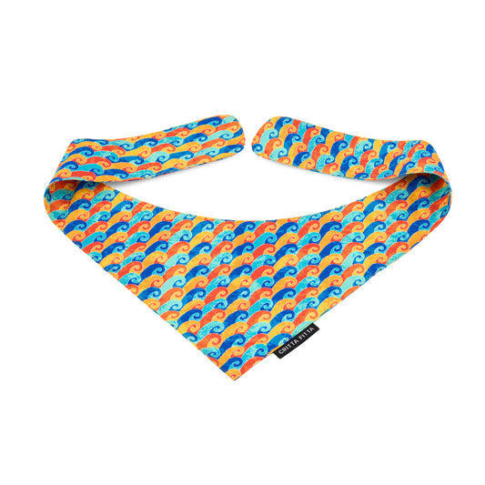 Leash Out of Water Dog Bandana (100% Cotton, High Quality 140 GSM Fabric)