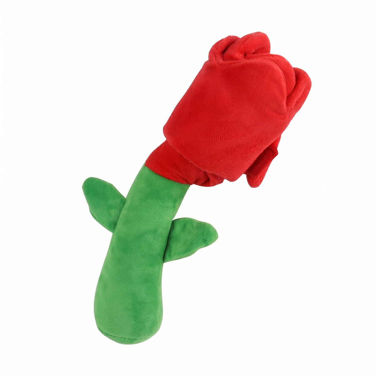 Interactive Foldable Rose Plush Puzzle Dog Snuffle Toy