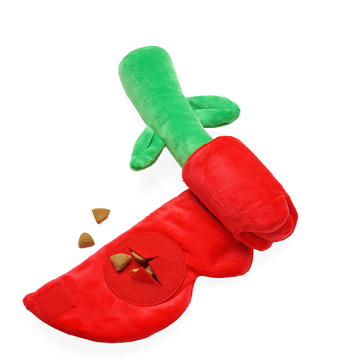 Interactive Foldable Rose Plush Puzzle Dog Snuffle Toy